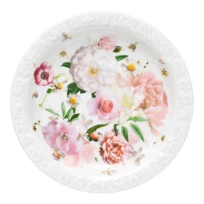 Rosenthal Kaffee-Untertasse 14 cm Maria Pink Rose Rosenthal Kaffee-Untertasse 14 cm Maria Pink Rose