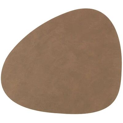 LINDNA Curve L Tischset - Recyceltes Leder - 37x44cm LINDNA Curve L Tischset - Recyceltes Leder - 37x44cm