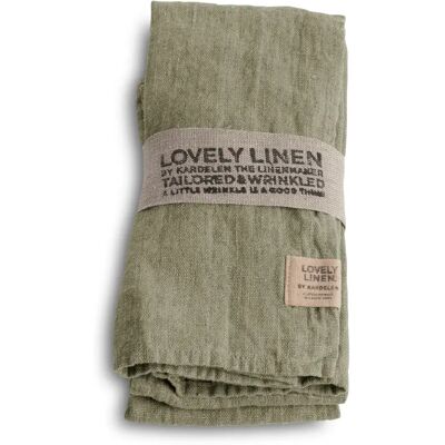 Lovely Linen Servietten 45x45 cm Lovely Avocado Lovely Linen Servietten 45x45 cm Lovely Avocado