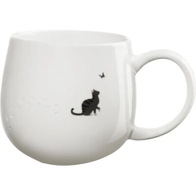 ASA Henkelbecher 0,4 l Magu Foodprints Cat ASA Henkelbecher 0,4 l Magu Foodprints Cat
