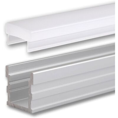 Isoled Led Profil Ground-Out16, Befahrbar, Aluminium Eloxiert, 200cm, Inkl. Abdeckung Opal Isoled Led Profil Ground-Out16, Befahrbar, Aluminium Eloxiert, 200cm, Inkl. Abdeckung Opal