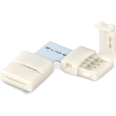 Isoled Clip-Eck-Verbinder (Max. 5a) Für 4-Pol. Ip20 Flexstripes Mit Breite 10mm, Pitch-Abstand Isoled Clip-Eck-Verbinder (Max. 5a) Für 4-Pol. Ip20 Flexstripes Mit Breite 10mm, Pitch-Abstand