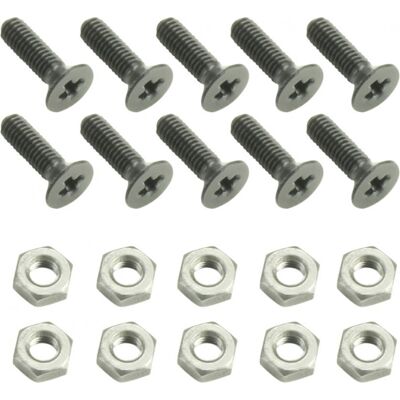Adam Hall Hardware 5420 M10 AH - 10er Set Kreuzschlitzschrauben M3 x 10 mm Adam Hall Hardware 5420 M10 AH - 10er Set Kreuzschlitzschrauben M3 x 10 mm