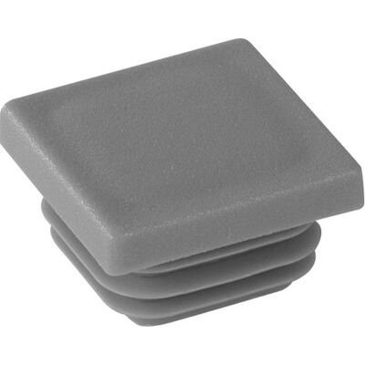 Riggatec Endkappe Grau Für 30 x 30 mm Quadratrohr - Endkappe Riggatec Endkappe Grau Für 30 x 30 mm Quadratrohr - Endkappe