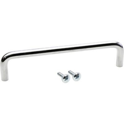 Adam Hall Hardware 3453 Bügelgriff Stahl Verchromt,136 Mm + 2 Schrauben M4 Adam Hall Hardware 3453 Bügelgriff Stahl Verchromt,136 Mm + 2 Schrauben M4