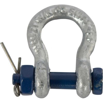 Riggatec Hochfeste Schäkel 1/4" 0,5 T Feuerverzinkt Riggatec Hochfeste Schäkel 1/4" 0,5 T Feuerverzinkt