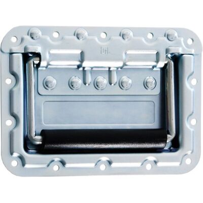 Adam Hall Hardware 34087 Klappgriff Groß Gefedert In Einbauschale 9,5 Mm T Adam Hall Hardware 34087 Klappgriff Groß Gefedert In Einbauschale 9,5 Mm T