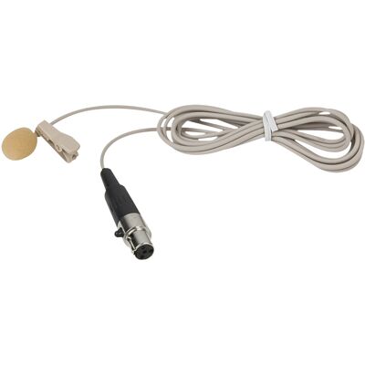 DAP EL-2 Lavalier Mikrofon - Omnidirektional, Sprache, Beige DAP EL-2 Lavalier Mikrofon - Omnidirektional, Sprache, Beige