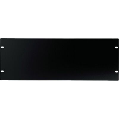 Monacor RCP-8704U Stahl Rack-Panel - 4U, Schwarz Monacor RCP-8704U Stahl Rack-Panel - 4U, Schwarz