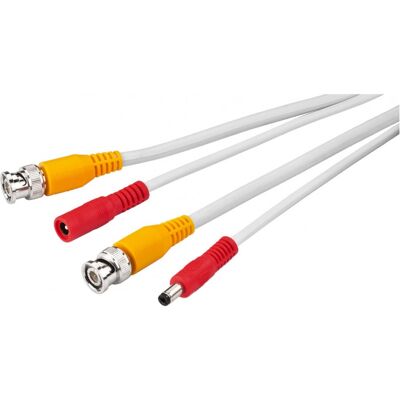 MONACOR VSC-100/WS Videoverlängerungskabel - CCTV, 10m, Weiß MONACOR VSC-100/WS Videoverlängerungskabel - CCTV, 10m, Weiß