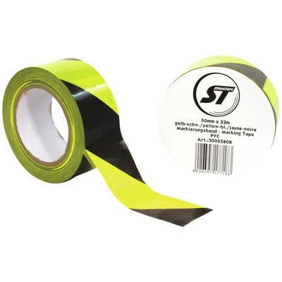 Accessory Markierungsband Pvc Gelb/sw Accessory Markierungsband Pvc Gelb/sw