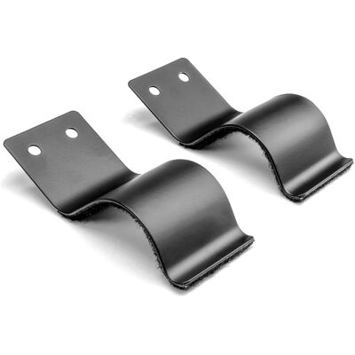 Adam Hall Hardware 87999 - 2 X Schwarze Befestigungsklammern 95 X 40 Mm Für Rohre, Beine Etc. Adam Hall Hardware 87999 - 2 X Schwarze Befestigungsklammern 95 X 40 Mm Für Rohre, Beine Etc.