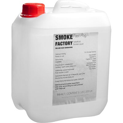Smoke Factory Spezialfluid Fast Fog 5l Smoke Factory Spezialfluid Fast Fog 5l