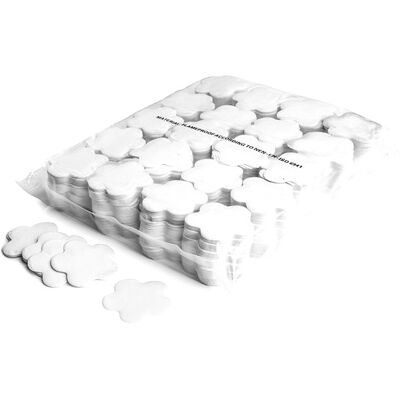 MagicFX Magic Fx Slowfall Konfetti Blumenförmig Ø 55mm - Weiß 1kg MagicFX Magic Fx Slowfall Konfetti Blumenförmig Ø 55mm - Weiß 1kg