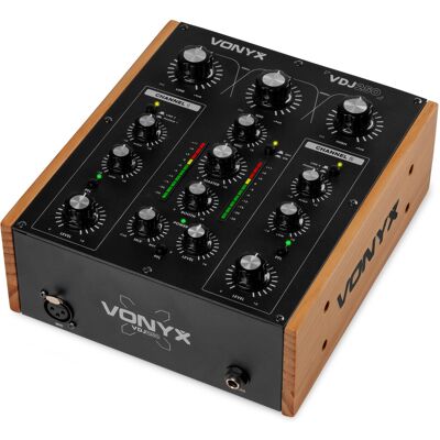 Vonyx Vdj250 2-Kanal-Dj-Rotary-Mixer Vonyx Vdj250 2-Kanal-Dj-Rotary-Mixer