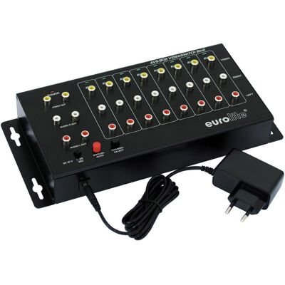 EuroLite Avs-802 Videoswitch 8in2 EuroLite Avs-802 Videoswitch 8in2