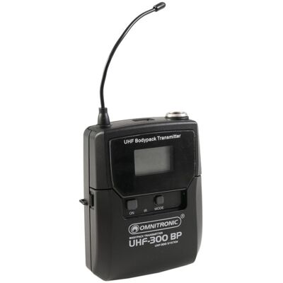 Omnitronic Uhf-300 Taschensender 823-832/863-865mhz Omnitronic Uhf-300 Taschensender 823-832/863-865mhz