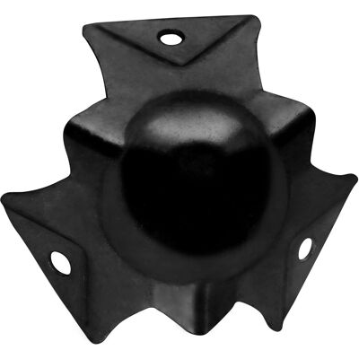 Adam Hall Hardware 4113 - Kleine dreischenklige Kugelecke - Schwarz Adam Hall Hardware 4113 - Kleine dreischenklige Kugelecke - Schwarz