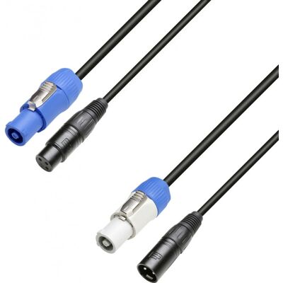 Adam Hall Cables 8101 Psdt 0150 Netz- & Dmx Kabel Power Twist Adam Hall Cables 8101 Psdt 0150 Netz- & Dmx Kabel Power Twist