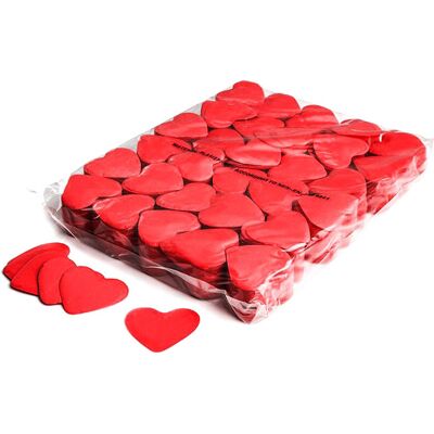 MagicFX Magic Fx Slowfall Konfetti Herzförmig Ø 55mm - Rot 1kg MagicFX Magic Fx Slowfall Konfetti Herzförmig Ø 55mm - Rot 1kg
