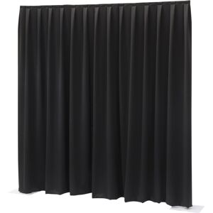 Wentex Schwarzer Satin-Vorhangsystem - Event, Ausstellung, Theater Wentex Schwarzer Satin-Vorhangsystem - Event, Ausstellung, Theater