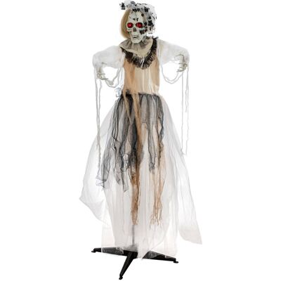 Europalms Halloween Figur Braut, Animiert, 170cm Europalms Halloween Figur Braut, Animiert, 170cm