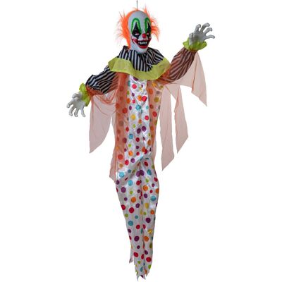 Europalms Halloween Figur Clown Curby, Animiert, 155cm Europalms Halloween Figur Clown Curby, Animiert, 155cm