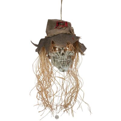 Europalms Halloween Vogelscheuchen-Schädel, 70cm Europalms Halloween Vogelscheuchen-Schädel, 70cm