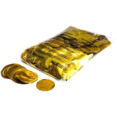 MagicFX Magic Fx Metallic Konfetti Rund Ø55mm - Gold 1kg MagicFX Magic Fx Metallic Konfetti Rund Ø55mm - Gold 1kg