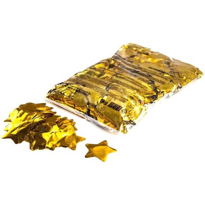 MagicFX Magic Fx Metallic Konfetti Sternförmig Ø55mm - Gold 1kg MagicFX Magic Fx Metallic Konfetti Sternförmig Ø55mm - Gold 1kg