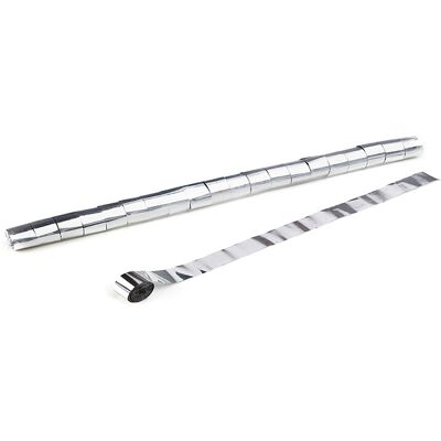 MagicFX Magic Fx Metallic Streamer 10m X 2,5cm - Silber MagicFX Magic Fx Metallic Streamer 10m X 2,5cm - Silber