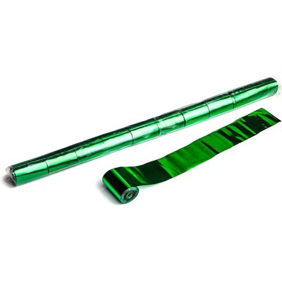 MagicFX Magic Fx Metallic Stadium Streamer 20m X 5cm - Grün MagicFX Magic Fx Metallic Stadium Streamer 20m X 5cm - Grün