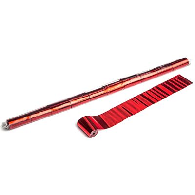 MagicFX Magic Fx Metallic Streamer 10m X 5cm - Rot MagicFX Magic Fx Metallic Streamer 10m X 5cm - Rot
