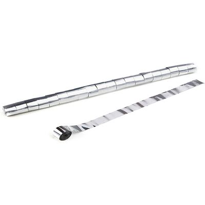 MagicFX Magic Fx Metallic Streamer 10m X 2,5cm - Silber MagicFX Magic Fx Metallic Streamer 10m X 2,5cm - Silber