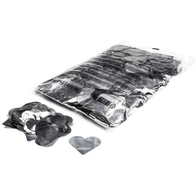 MagicFX Magic Fx Metallic Konfetti Herzförmig Ø55mm - Silver 1kg MagicFX Magic Fx Metallic Konfetti Herzförmig Ø55mm - Silver 1kg