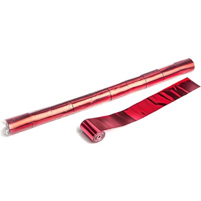 MagicFX Magic Fx Metallic Stadium Streamer 20m X 5cm - Rot MagicFX Magic Fx Metallic Stadium Streamer 20m X 5cm - Rot