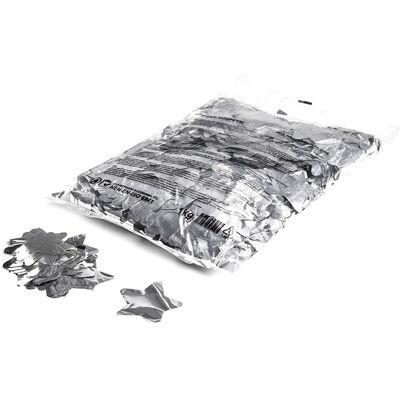 MagicFX Magic Fx Metallic Konfetti Sternförmig Ø55mm - Silber 1kg MagicFX Magic Fx Metallic Konfetti Sternförmig Ø55mm - Silber 1kg