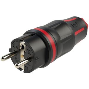PCE Gummischuko-Stecker - IP54, 16A, Schwarz - Stecker PCE Gummischuko-Stecker - IP54, 16A, Schwarz - Stecker