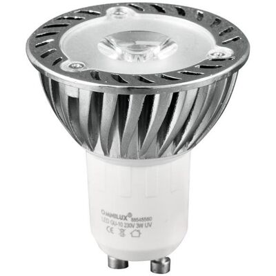 Omnilux Gu-10 230v 1x3w Led Uv Aktiv Omnilux Gu-10 230v 1x3w Led Uv Aktiv