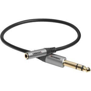 Celexon Audio Adapter - 6,3mm auf 3,5mm Stereo - 0,25m Celexon Audio Adapter - 6,3mm auf 3,5mm Stereo - 0,25m