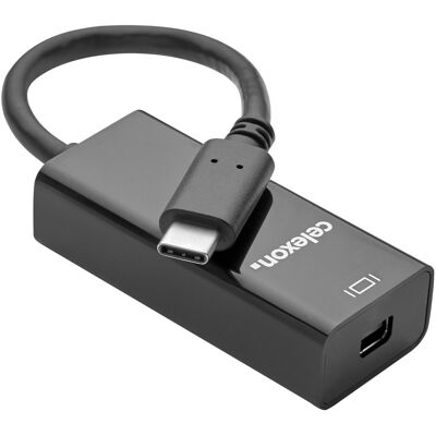 Celexon Usb-C Auf Mini Displayport M/f Adapter, Schwarz Celexon Usb-C Auf Mini Displayport M/f Adapter, Schwarz