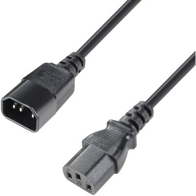 Adam Hall Cables 3 Star Plk 0050 - Netzkabel Adam Hall® Iec C13 X Iec C14 0,5 M Adam Hall Cables 3 Star Plk 0050 - Netzkabel Adam Hall® Iec C13 X Iec C14 0,5 M
