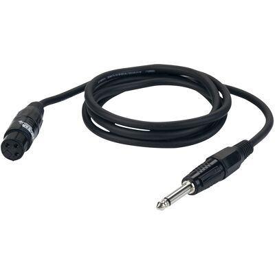 DAP Audio Fl02 – Unsymmetrisch, Xlr/f 3p Auf Klinkenbuchse Mono, 6 M DAP Audio Fl02 – Unsymmetrisch, Xlr/f 3p Auf Klinkenbuchse Mono, 6 M