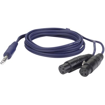 DAP Audio Fl37 – 2 X Symmetrischer Xlr-3-Pin-Anschluss, Weiblich Auf Stereo-Klinke, 1,5 M DAP Audio Fl37 – 2 X Symmetrischer Xlr-3-Pin-Anschluss, Weiblich Auf Stereo-Klinke, 1,5 M