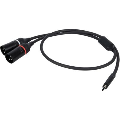 DAP Audio Fl112 – Usb-C Auf 2 X Xlr/m 3p 384 Khz / 32 Bit – 0,75 M DAP Audio Fl112 – Usb-C Auf 2 X Xlr/m 3p 384 Khz / 32 Bit – 0,75 M