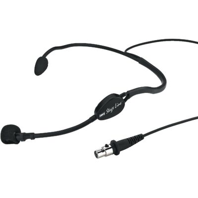 Monacor HSE-70WP Headset-Mikrofon - Schwarz Monacor HSE-70WP Headset-Mikrofon - Schwarz