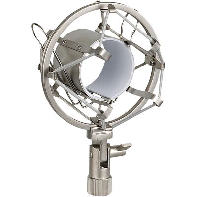 Showgear Mikrofonhalter 44-48 Mm 5/8 Gewinde – Stoßfest – Grau Showgear Mikrofonhalter 44-48 Mm 5/8 Gewinde – Stoßfest – Grau