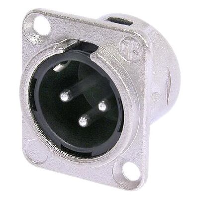 Neutrik Nc3md-L-1 - 3-Pol Xlr Chassisstecker Male Neutrik Nc3md-L-1 - 3-Pol Xlr Chassisstecker Male