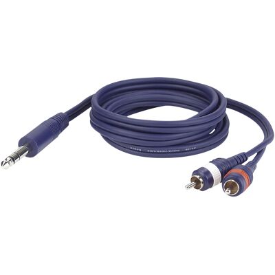 DAP Audio Fl35 – Stereo-Klinkenstecker Auf 2 Cinch-Stecker L/r, 1,5 M DAP Audio Fl35 – Stereo-Klinkenstecker Auf 2 Cinch-Stecker L/r, 1,5 M