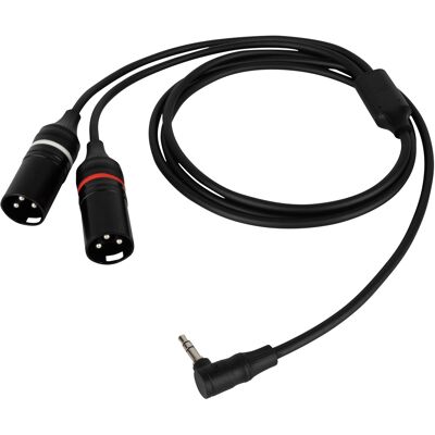 DAP Audio Fl118 – Stereo-Winkel-Miniklinkenstecker (Männlich) Auf 2 Xlr/m 3p, 1,5 M, 150 Cm DAP Audio Fl118 – Stereo-Winkel-Miniklinkenstecker (Männlich) Auf 2 Xlr/m 3p, 1,5 M, 150 Cm